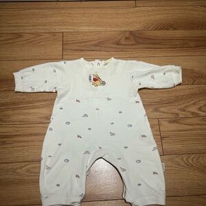 Disney Cream sailor Winnie the Pooh Infant One-Piece Romper